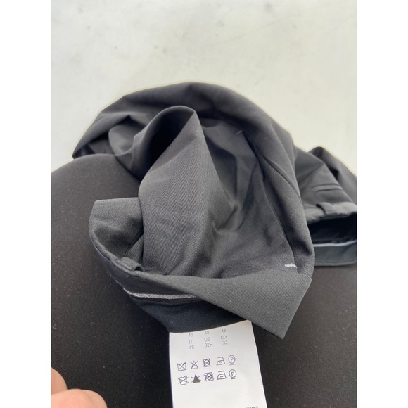 Hugo Boss Men's 100% Wool Pants Black Size 32R - Picture 5 of 5